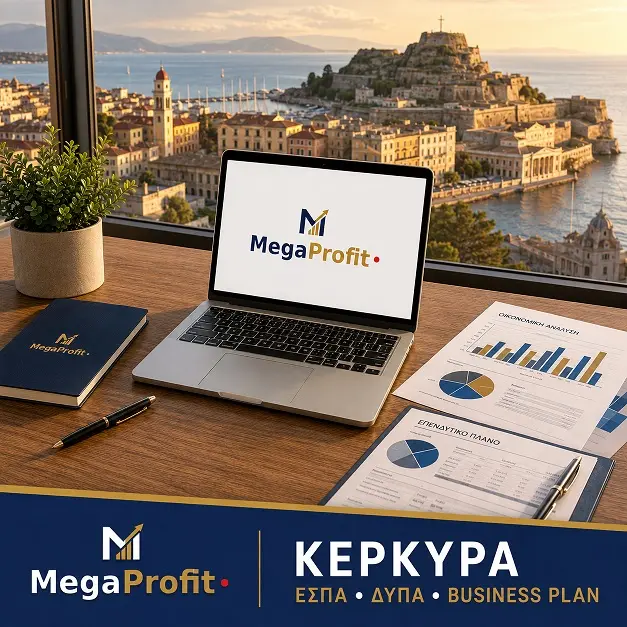Σύμβουλοι ΕΣΠΑ Κέρκυρα — MegaProfit γραφείο επιδοτήσεων