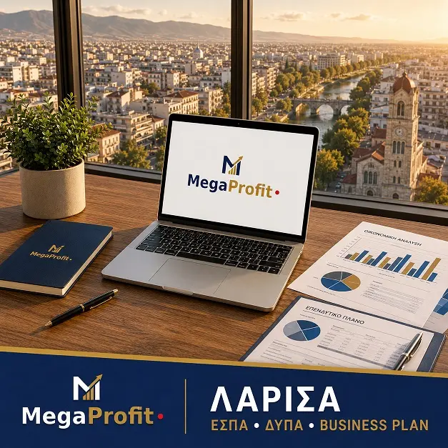 Σύμβουλοι ΕΣΠΑ Λάρισα — MegaProfit γραφείο επιδοτήσεων
