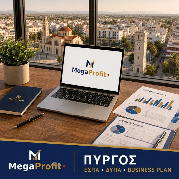 Σύμβουλοι ΕΣΠΑ Πύργος — MegaProfit γραφείο επιδοτήσεων